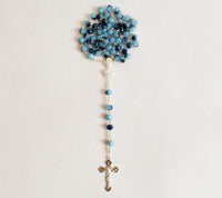 blue rosary order online japamala chain order online kingnqueenz