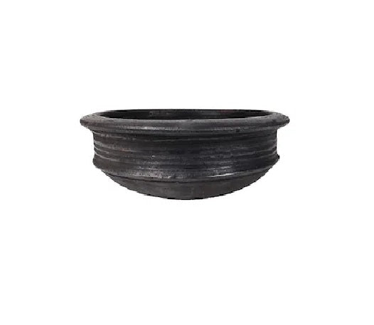 Kerala Manchatti Black-Clay Curry Pot