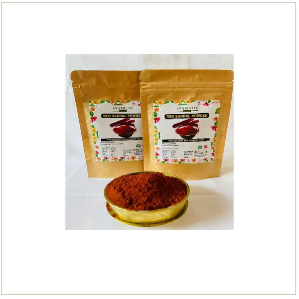 Red sandal powder for skin 