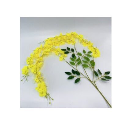 Yellow Kanikonna Artificial Flower