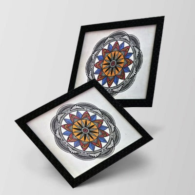 Mandala Art Framed Set