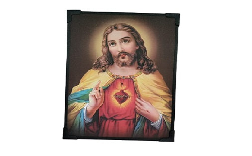 Jesus Sacred Heart Photo Framed Online