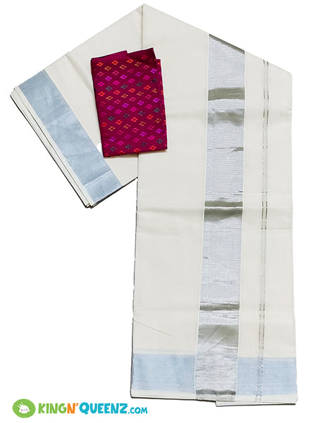 Different Ways To Wear Blouse Designs For Kasavu Saree