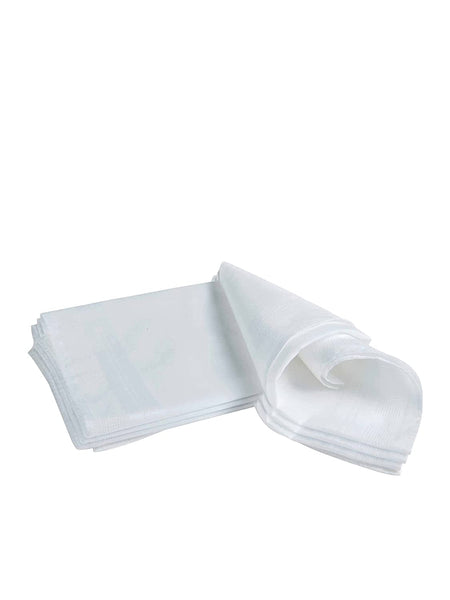 White Handkerchief Cotton Towels