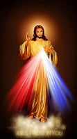 Divine Mercy of Jesus Christ Photo  Frames Golden