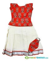 Full Skirt Blouse Set Kerala (Full Pavaada)