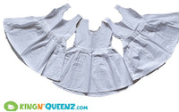 Petticoats white cotton for kids