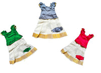 Long Skirt Kerala Silk Blouse for Kids